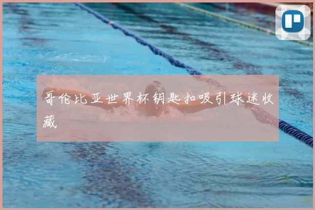 哥伦比亚世界杯钥匙扣吸引球迷收藏