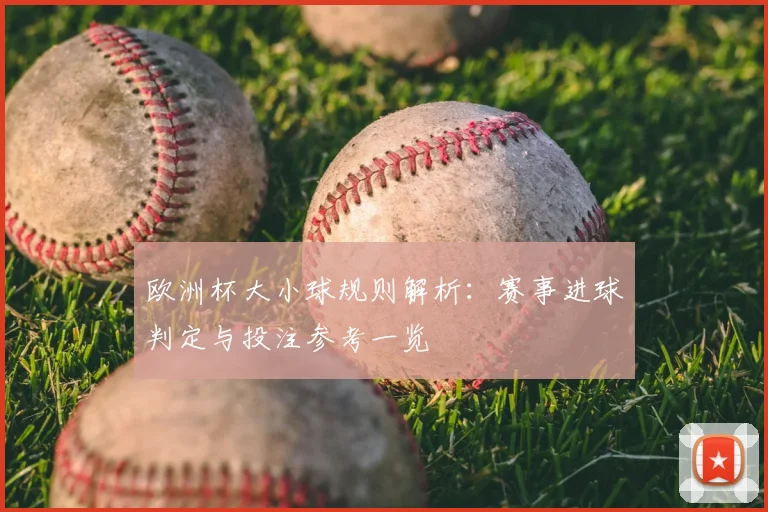 欧洲杯大小球规则解析：赛事进球判定与投注参考一览